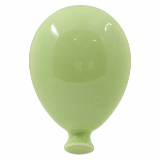 Ceramic Balloon Light Green to Hang (8cm) – Handmade Favor