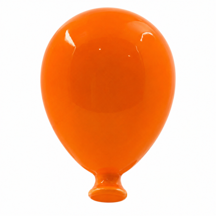 Ceramic Balloon Orange to Hang (8cm) – Handmade Favor