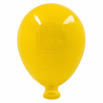 Palloncino in Giallo da appendere (8cm) – Bomboniera fatta a mano