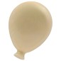 Ceramic Cream Balloon with Magnet (5cm) Ceramic Cream Balloon with Magnet (5cm)