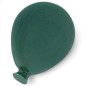 Ceramic Dark Green Balloon with Magnet (5cm) Ceramic Dark Green Balloon with Magnet (5cm)