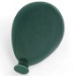 Ceramic Dark Green Balloon with Magnet (5cm) Ceramic Dark Green Balloon with Magnet (5cm)