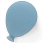 Ceramic Sky Blue Balloon with Magnet (5cm)