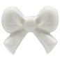 Ceramic White Ribbon with Magnet (5cm) Ceramic White Ribbon with Magnet (5cm)