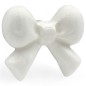 Fiocchetto Bianco in Ceramica con Calamita (5cm) Fiocchetto Bianco in Ceramica con Calamita (5cm)