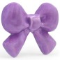 Fiocchetto Viola Glicine in Ceramica con Calamita (5cm)