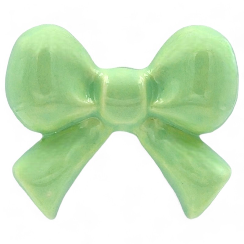 Ceramic Light Green Ribbon with Magnet (5cm) Ceramic Light Green Ribbon with Magnet (5cm)