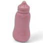 Biberon Rosa in Ceramica con Calamita (5cm) Biberon Rosa in Ceramica con Calamita (5cm)