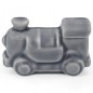 Ceramic Pearl Gray Train with Magnet (4.5cm) Ceramic Pearl Gray Train with Magnet (4.5cm)