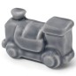 Ceramic Pearl Gray Train with Magnet (4.5cm) Ceramic Pearl Gray Train with Magnet (4.5cm)