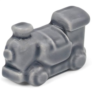 Ceramic Pearl Gray Train with Magnet (4.5cm) Ceramic Pearl Gray Train with Magnet (4.5cm)