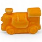 Ceramic Bright Orange Train with Magnet (4.5cm) Ceramic Bright Orange Train with Magnet (4.5cm)