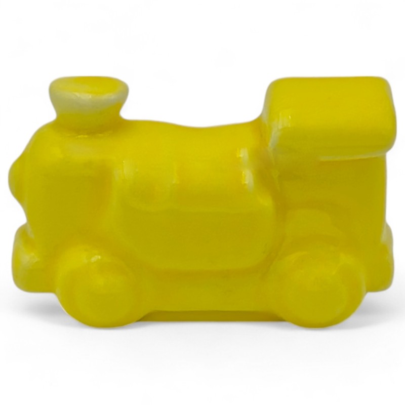Ceramic Lemon Yellow Train with Magnet (4.5cm)