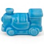 Ceramic Azure Train with Magnet (4.5cm) Ceramic Azure Train with Magnet (4.5cm)