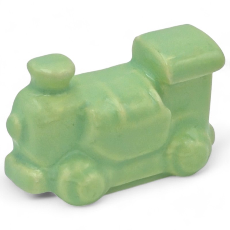 Ceramic Light Green Train with Magnet (4.5cm) Ceramic Light Green Train with Magnet (4.5cm)