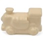 Ceramic Cream Train with Magnet (4.5cm) Ceramic Cream Train with Magnet (4.5cm)