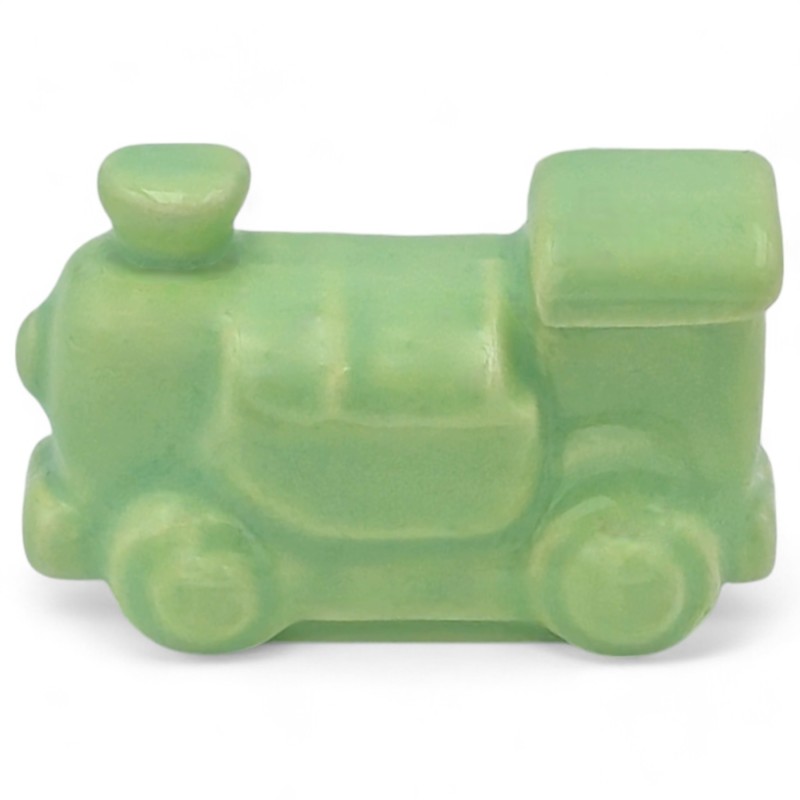 Ceramic Light Green Train with Magnet (4.5cm) Ceramic Light Green Train with Magnet (4.5cm)