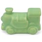 Ceramic Light Green Train with Magnet (4.5cm)