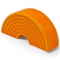 Ceramic Bright Orange Rainbow with Magnet (5.5cm) Ceramic Bright Orange Rainbow with Magnet (5.5cm)