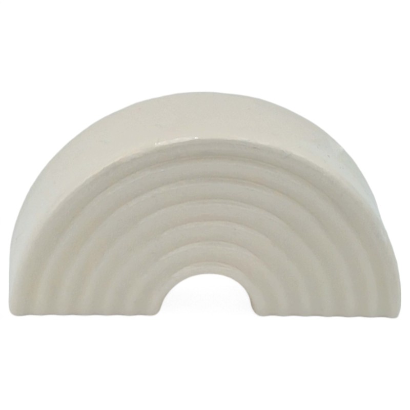 Ceramic White Rainbow with Magnet (5.5cm) Ceramic White Rainbow with Magnet (5.5cm)