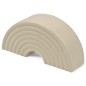 Arcobaleno Crema in Ceramica con Calamita (5,5cm) Arcobaleno Crema in Ceramica con Calamita (5,5cm)