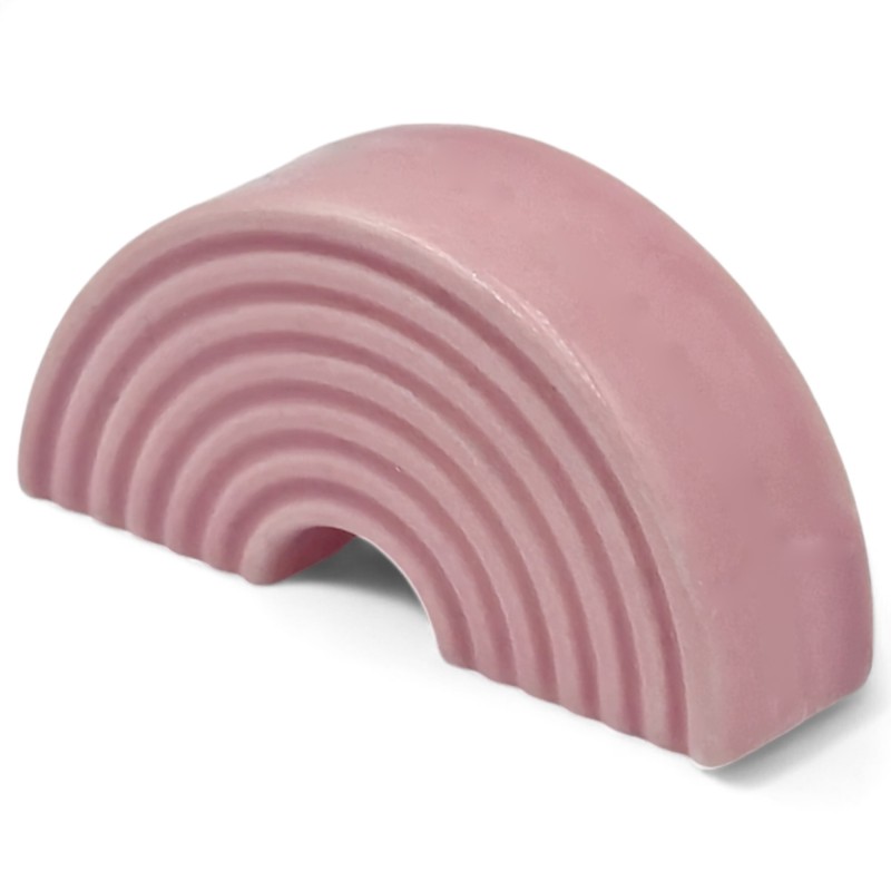 Ceramic Pink Rainbow with Magnet (5.5cm) Ceramic Pink Rainbow with Magnet (5.5cm)