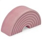 Ceramic Pink Rainbow with Magnet (5.5cm) Ceramic Pink Rainbow with Magnet (5.5cm)