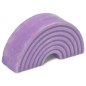 Arcobaleno Viola Glicine in Ceramica con Calamita (5,5cm) Arcobaleno Viola Glicine in Ceramica con Calamita (5,5cm)