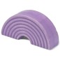 Arcobaleno Viola Glicine in Ceramica con Calamita (5,5cm) Arcobaleno Viola Glicine in Ceramica con Calamita (5,5cm)