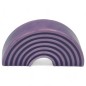 Ceramic Purple Lavender Rainbow with Magnet (5.5cm) Ceramic Purple Lavender Rainbow with Magnet (5.5cm)