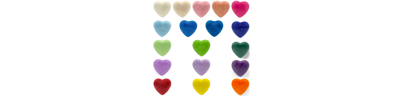 Ceramic Hearts | Elegant Handmade Favors by Gentile Ceramiche