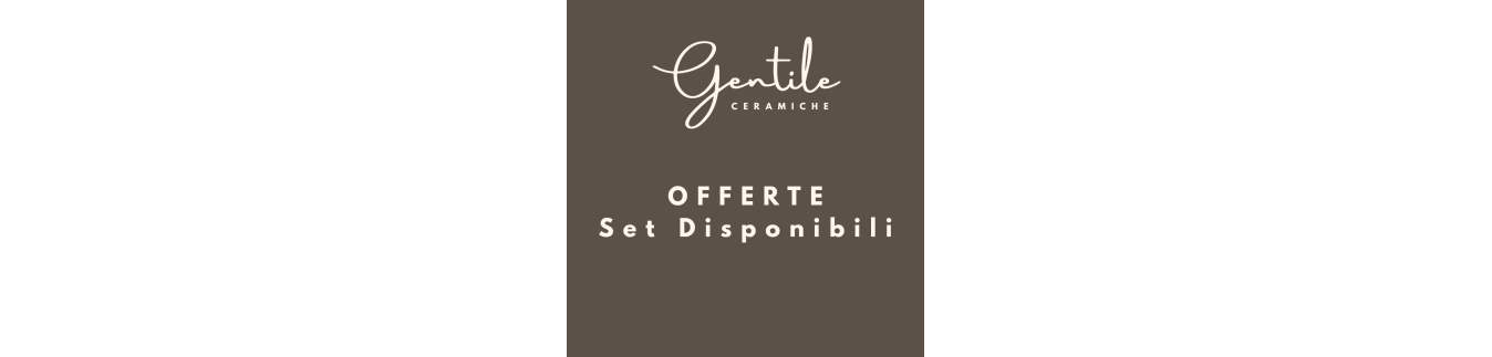 Ceramic Favor Sets Available | Gentile Ceramiche